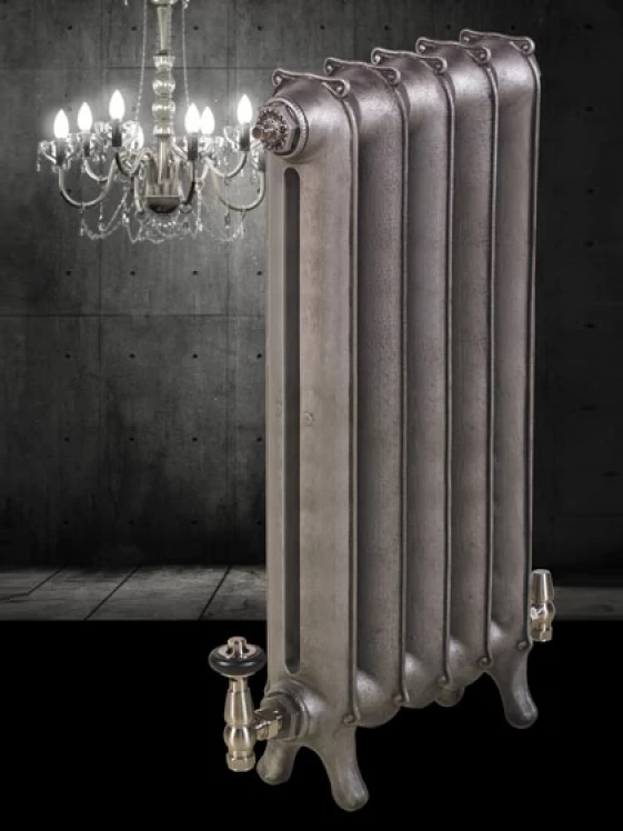Sloane Cast Iron Radiator - 750mm High, 3 Section